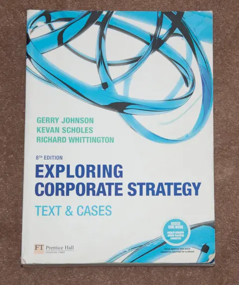 Cover of Exploring Corporate Strategy