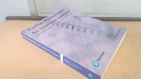 Cover of Further Mathematics for Economic Analysis