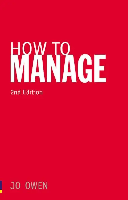 Cover of How to Manage