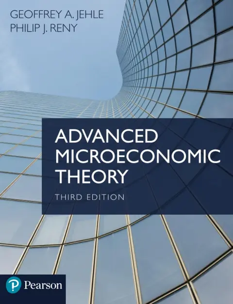 Cover of Advanced Microeconomic Theory