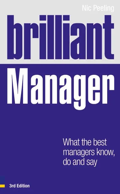 Cover of Brilliant Manager