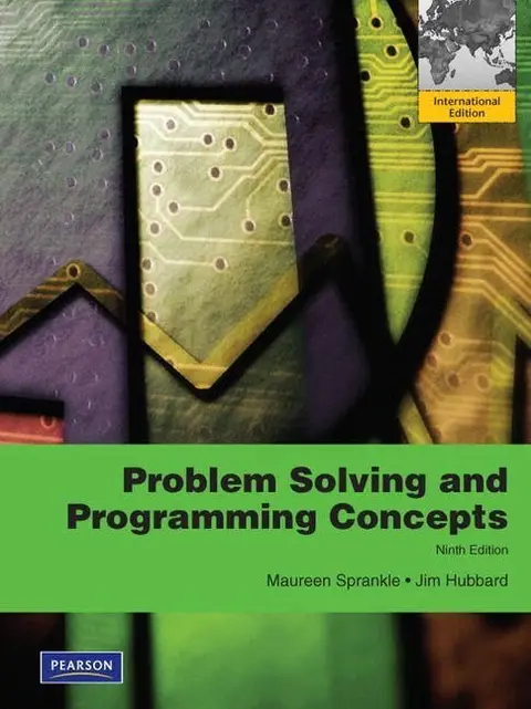 Cover of Problem Solving & Programming Concepts