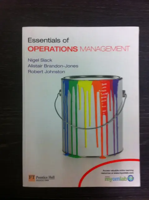Cover of Essentials of Operations Management