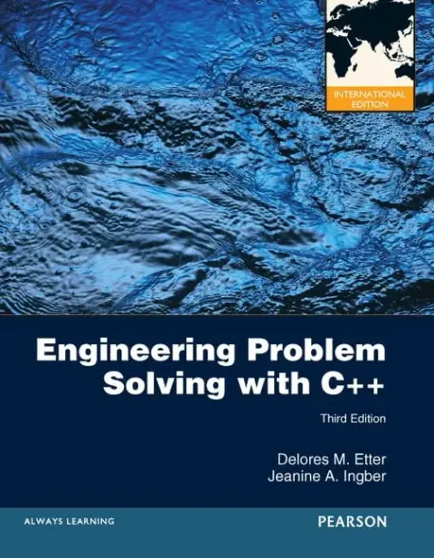 Cover of Engineering Problem Solving with C++