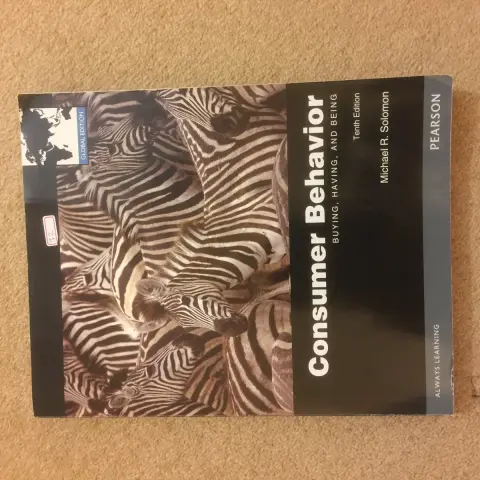 Cover of Consumer Behavior