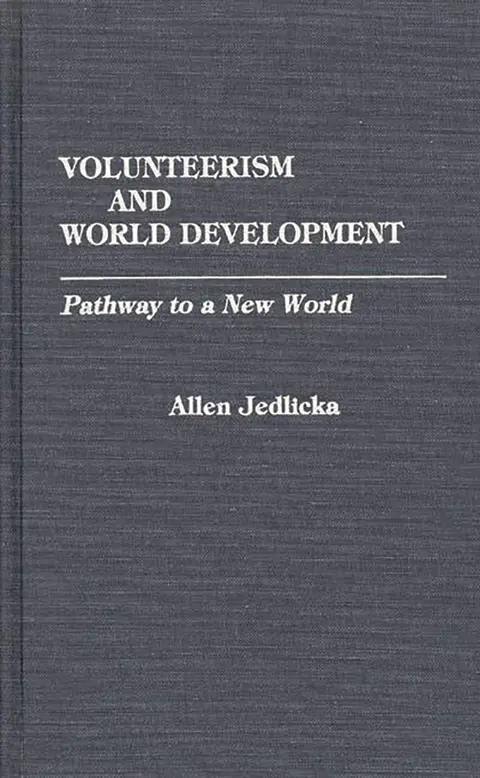 Cover of Volunteerism and World Development
