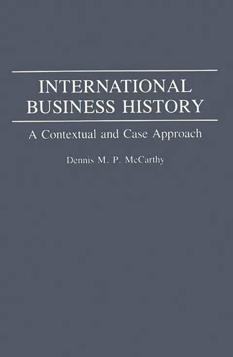 Cover of International Business History