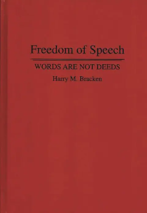 Cover of Freedom of Speech