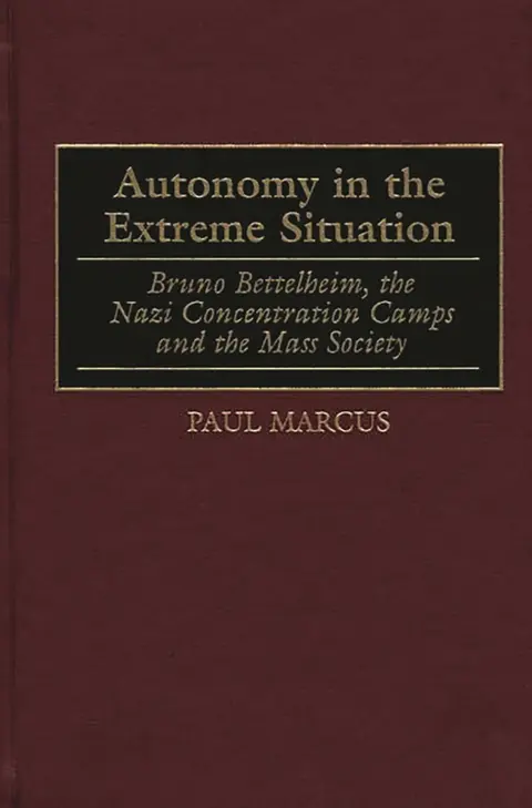 Cover of Autonomy in the Extreme Situation