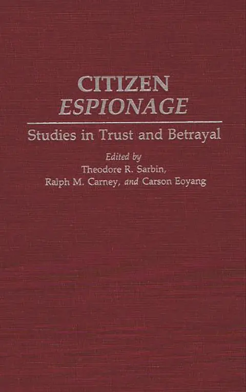 Cover of Citizen Espionage