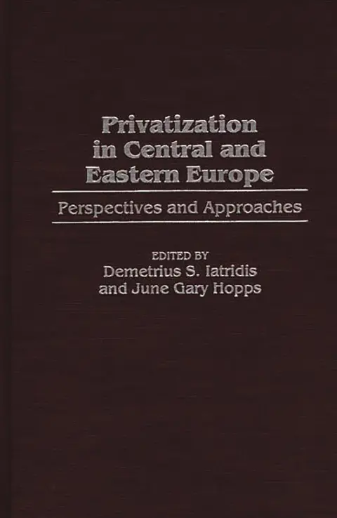 Cover of Privatization in Central and Eastern Europe