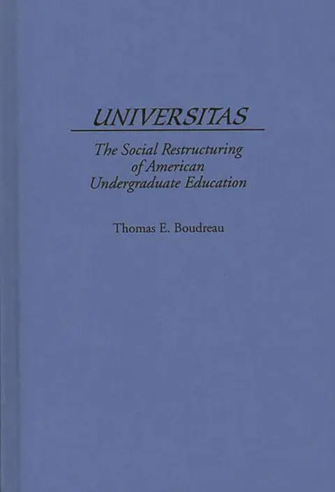 Cover of Universitas