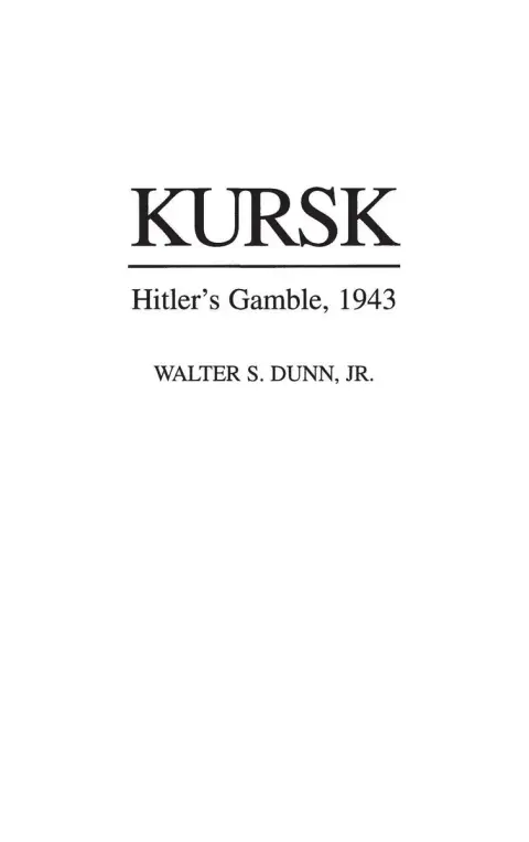 Cover of Kursk