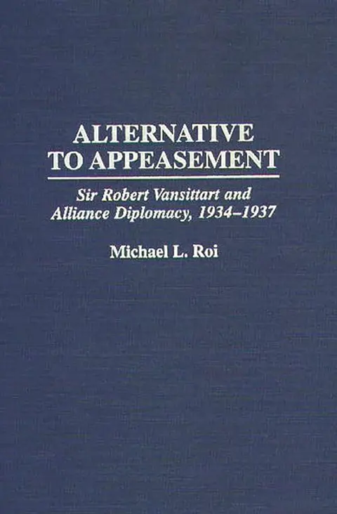 Cover of Alternative to Appeasement