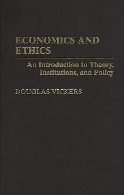 Cover of Economics and Ethics