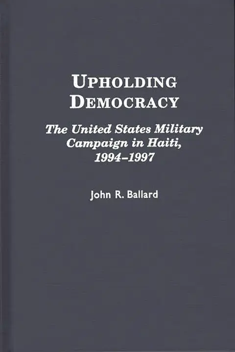 Cover of Upholding Democracy