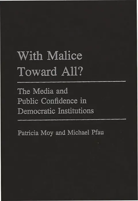 Cover of With Malice Toward All?