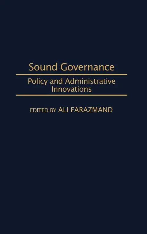 Cover of Sound Governance