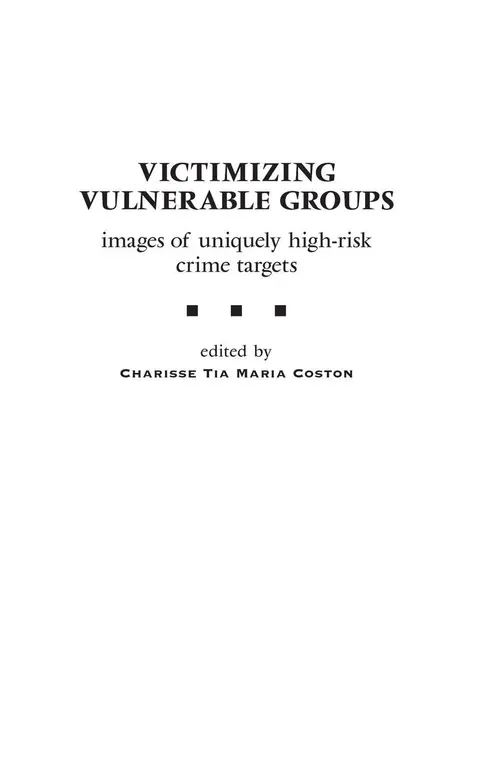 Cover of Victimizing Vulnerable Groups