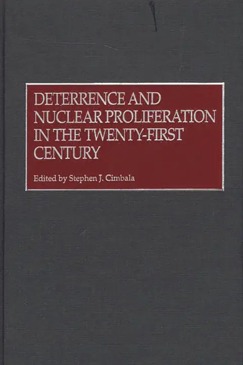 Cover of Deterrence and Nuclear Proliferation in the Twenty-First Century