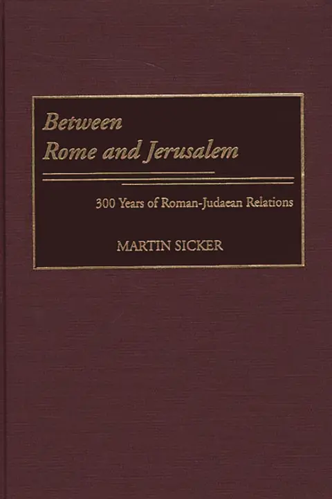 Cover of Between Rome and Jerusalem