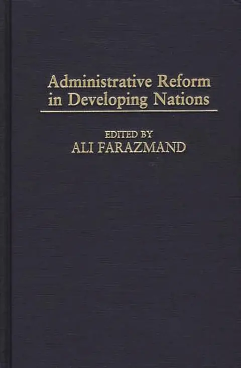 Cover of Administrative Reform in Developing Nations