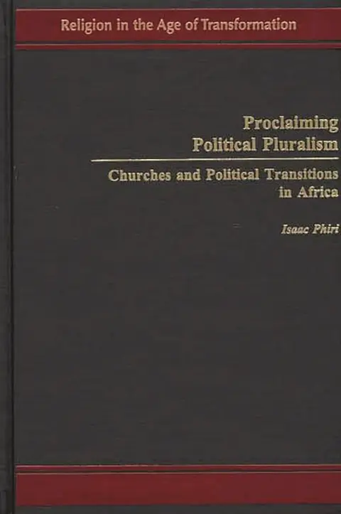 Cover of Proclaiming Political Pluralism