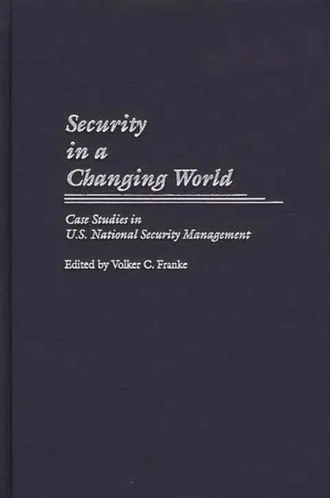 Cover of Security in a Changing World