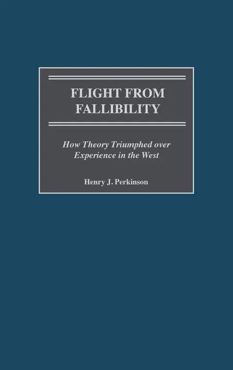Cover of Flight from Fallibility