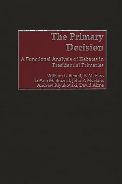 Cover of The Primary Decision