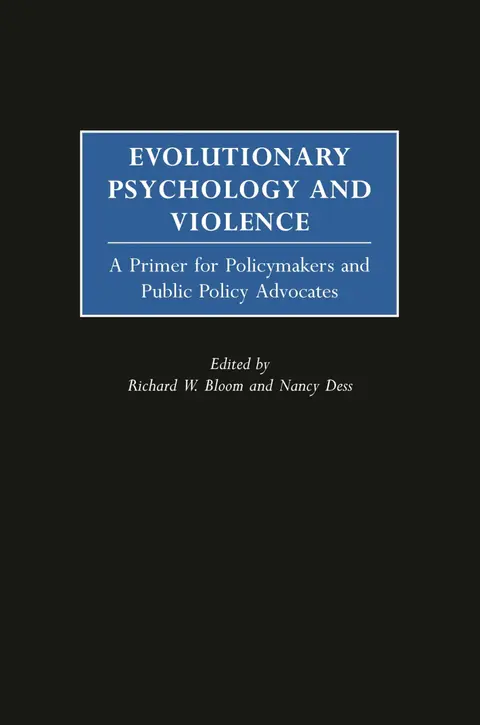 Cover of Evolutionary Psychology and Violence