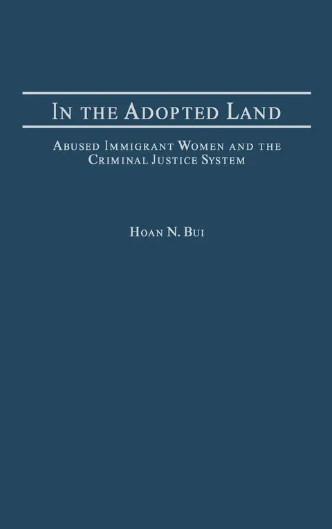Cover of In the Adopted Land