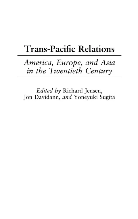 Cover of Trans-Pacific Relations