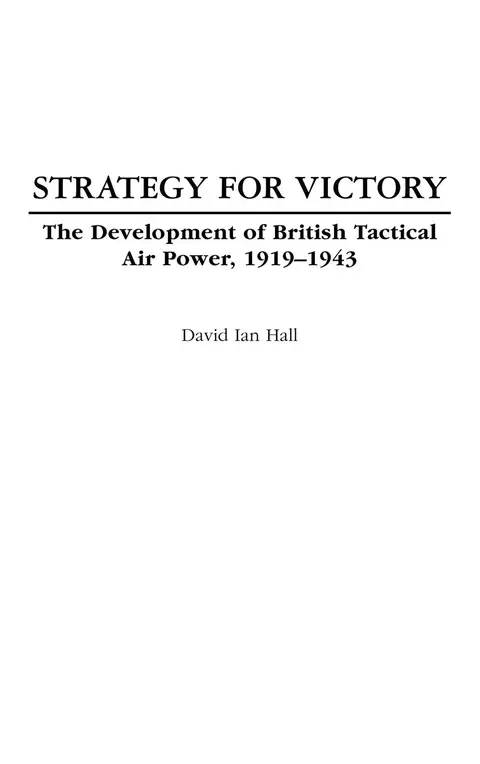 Cover of Strategy for Victory