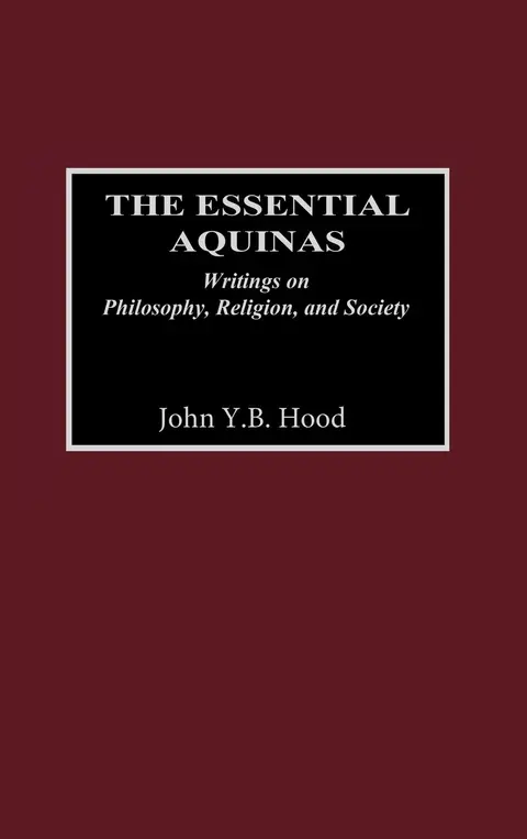 Cover of The Essential Aquinas