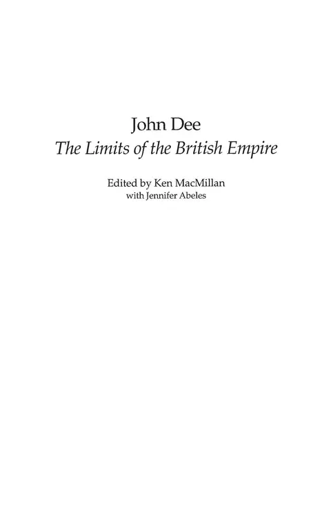 Cover of John Dee
