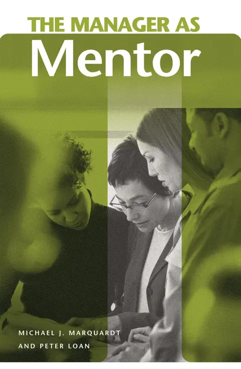 Cover of The Manager as Mentor