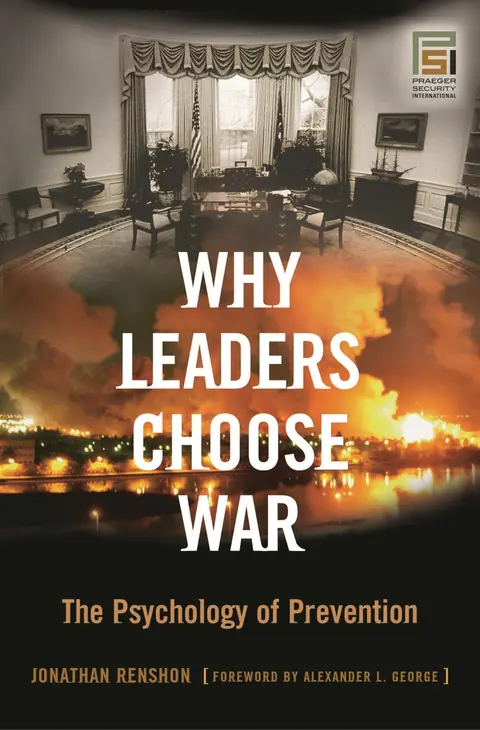 Cover of Why Leaders Choose War