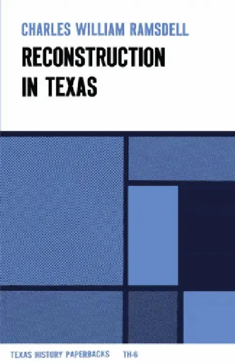 Cover of Reconstruction in Texas