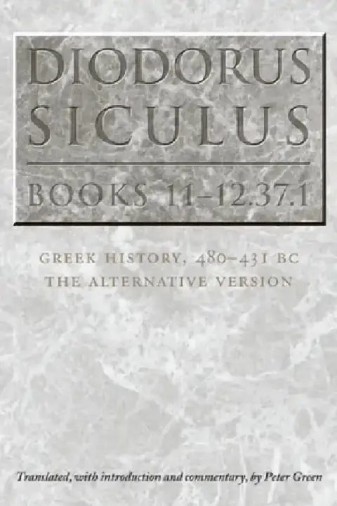 Cover of Diodorus Siculus, Books 11-12.37.1