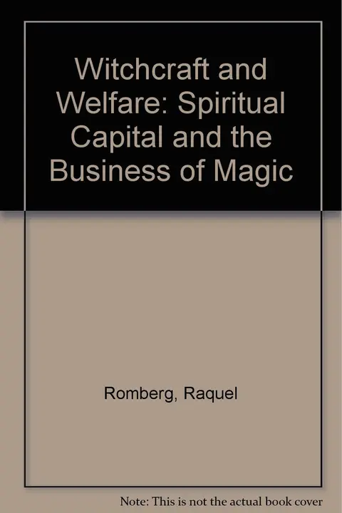 Cover of Witchcraft and Welfare