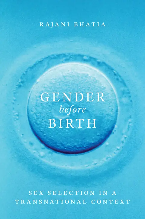 Cover of Gender before Birth