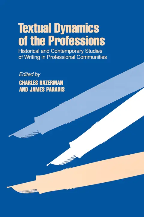 Cover of Textual Dynamics of the Professions