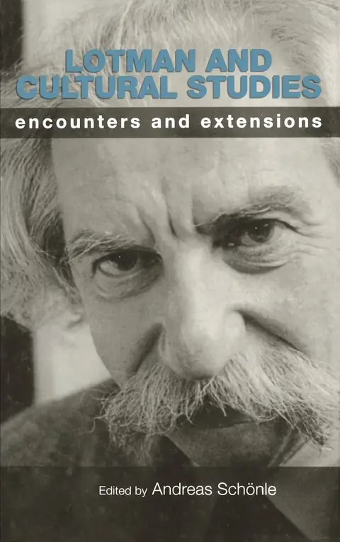 Cover of Lotman and Cultural Studies