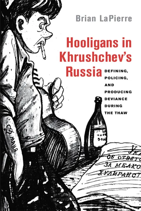 Cover of Hooligans in Khrushchev's Russia