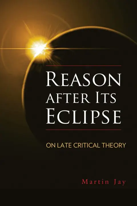 Cover of Reason After Its Eclipse