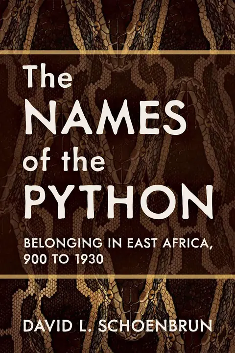 Cover of The Names of the Python