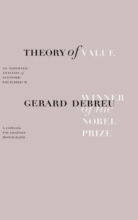 Cover of Theory of Value