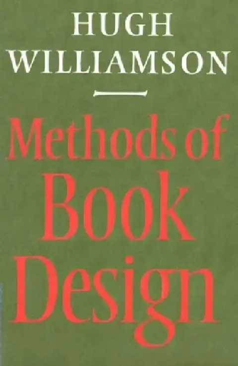Cover of Methods of Book Design, Third Edition