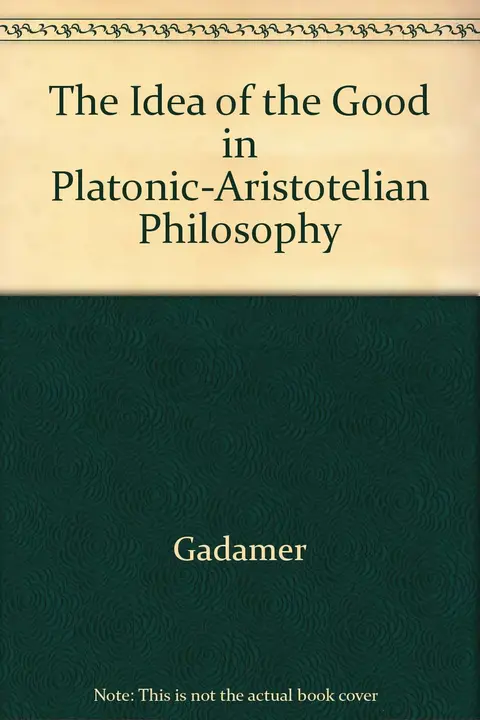 Cover of Idea of the Good